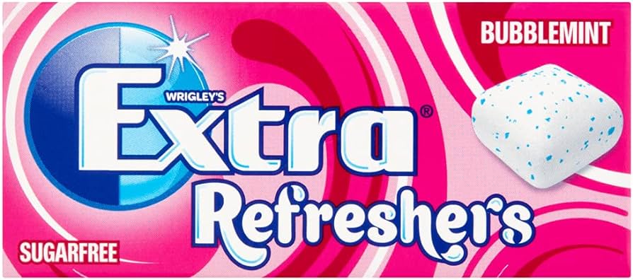 Wrigleys Extra Bubblemint Chewing Sugarfree Gum 15.6g